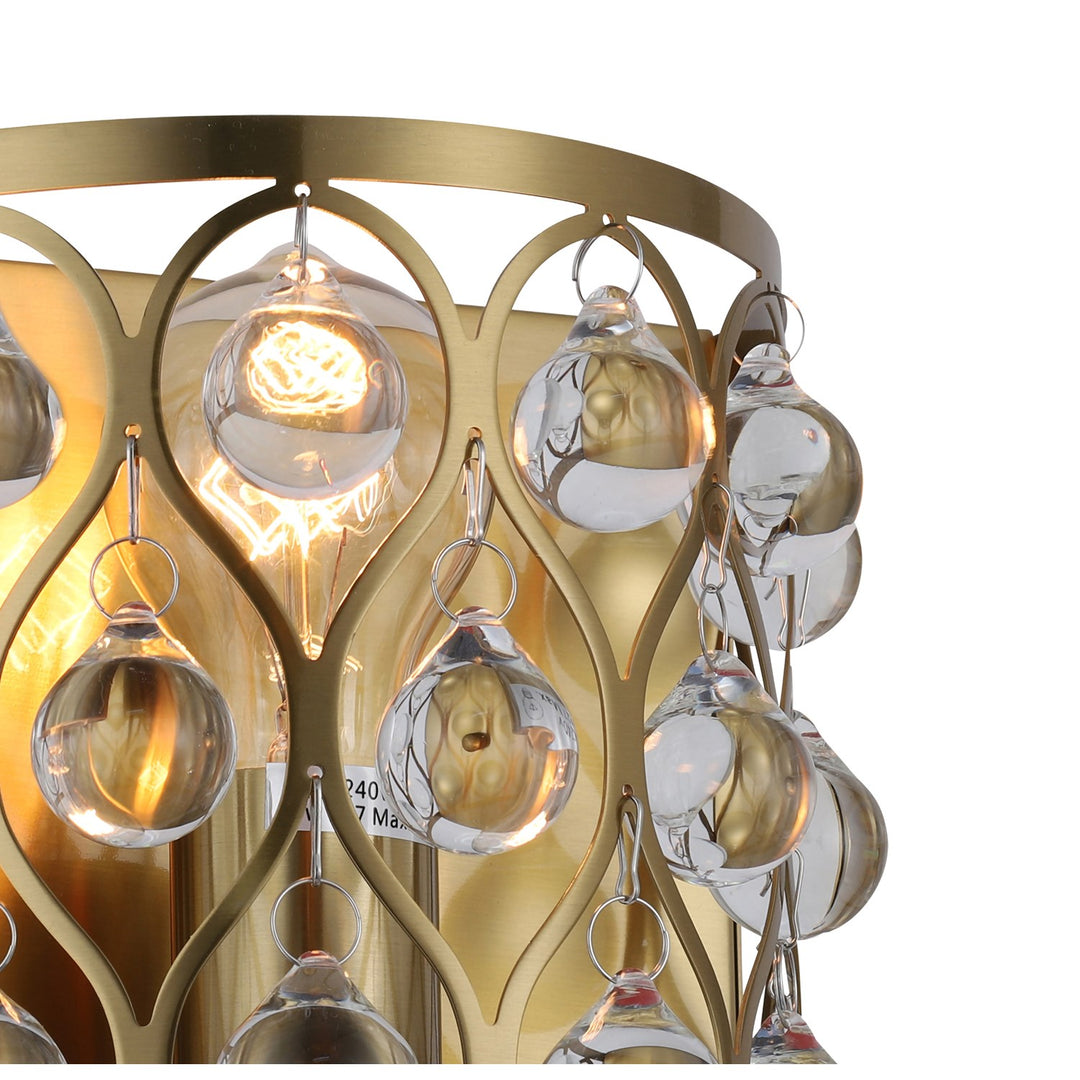 Wall Sconce In Gold Finish