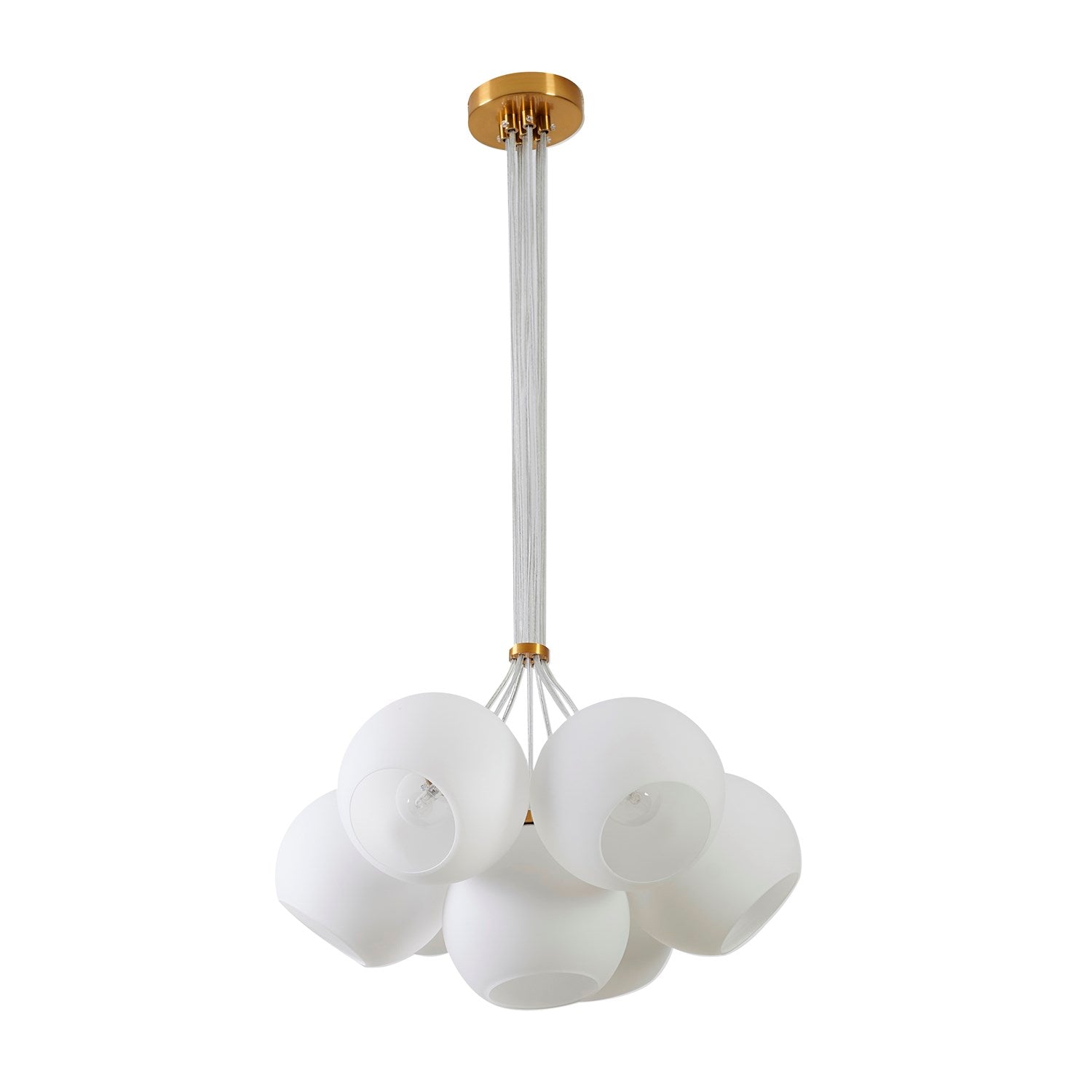 Chandelier In Gold Finish