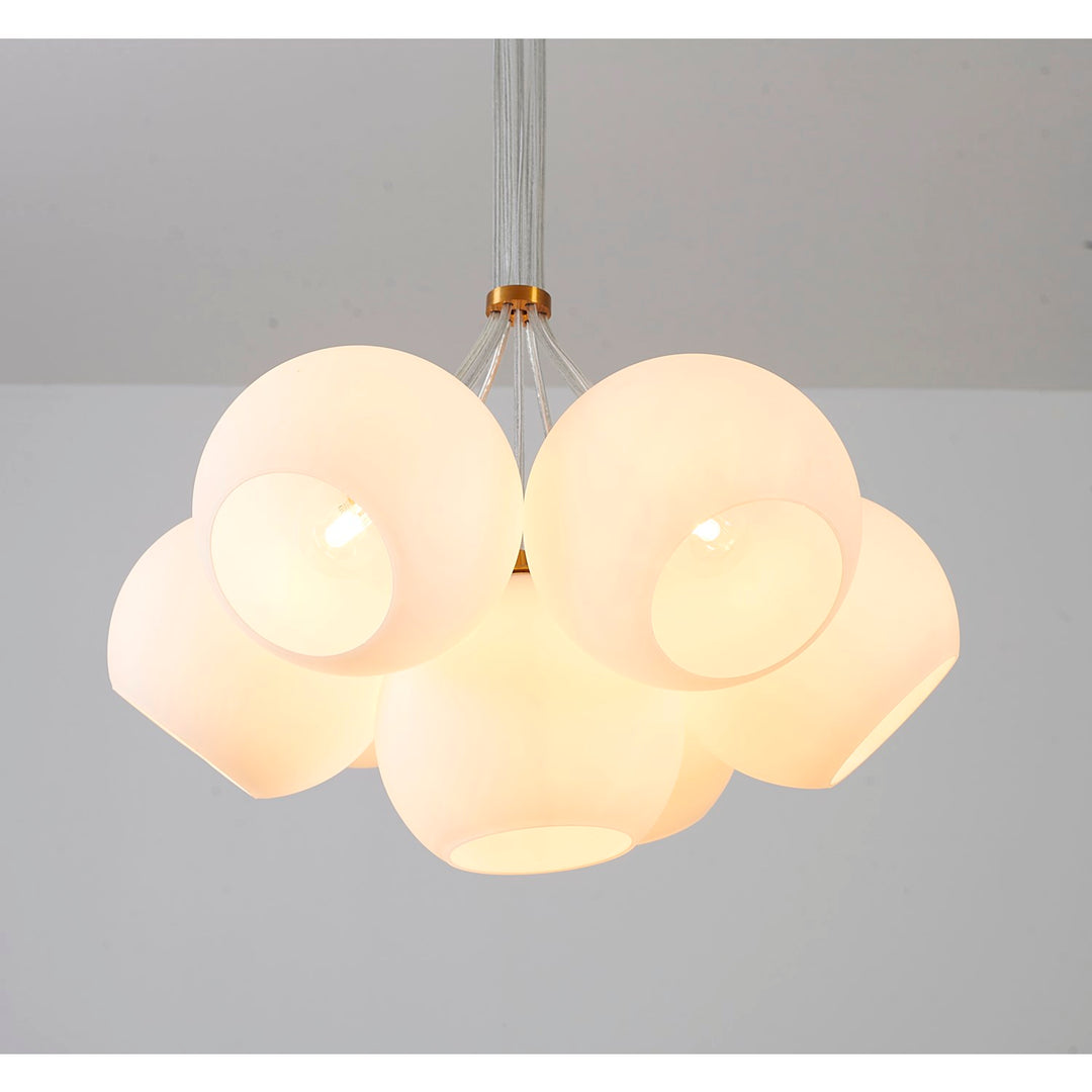 Chandelier In Gold Finish