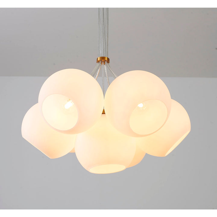 Chandelier In Gold Finish
