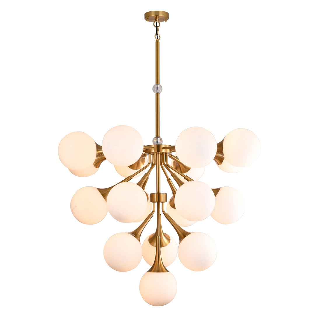Chandelier In Copper Finish by Bethel