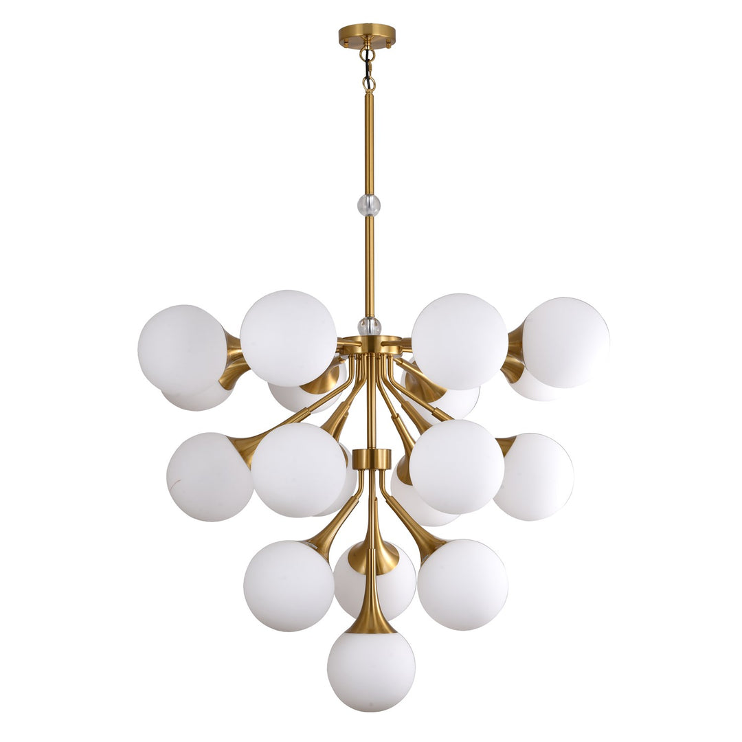 Chandelier In Copper Finish