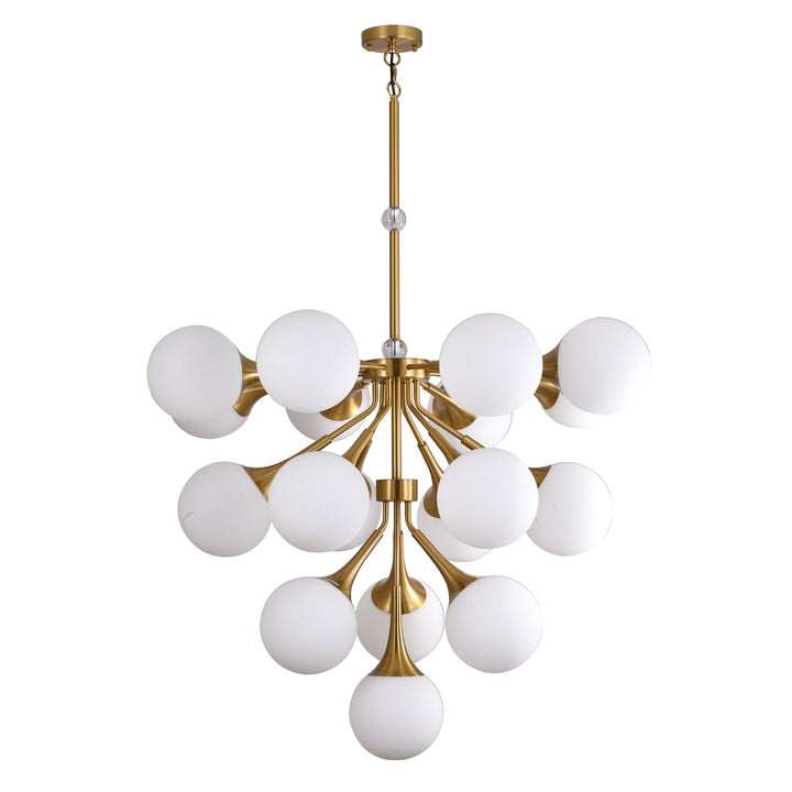 Chandelier In Copper Finish