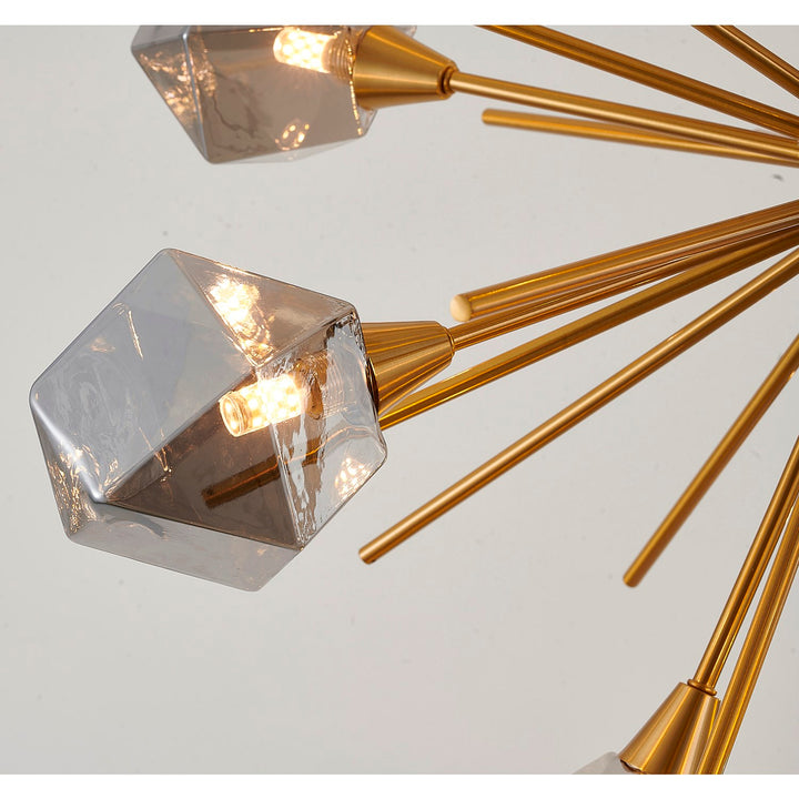 Chandelier In Gold Finish