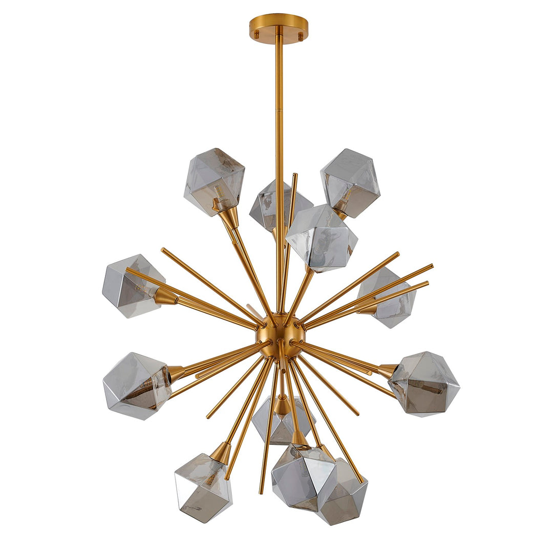 Chandelier In Gold Finish