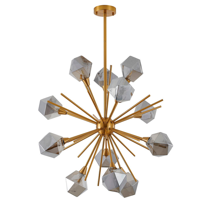 Chandelier In Gold Finish