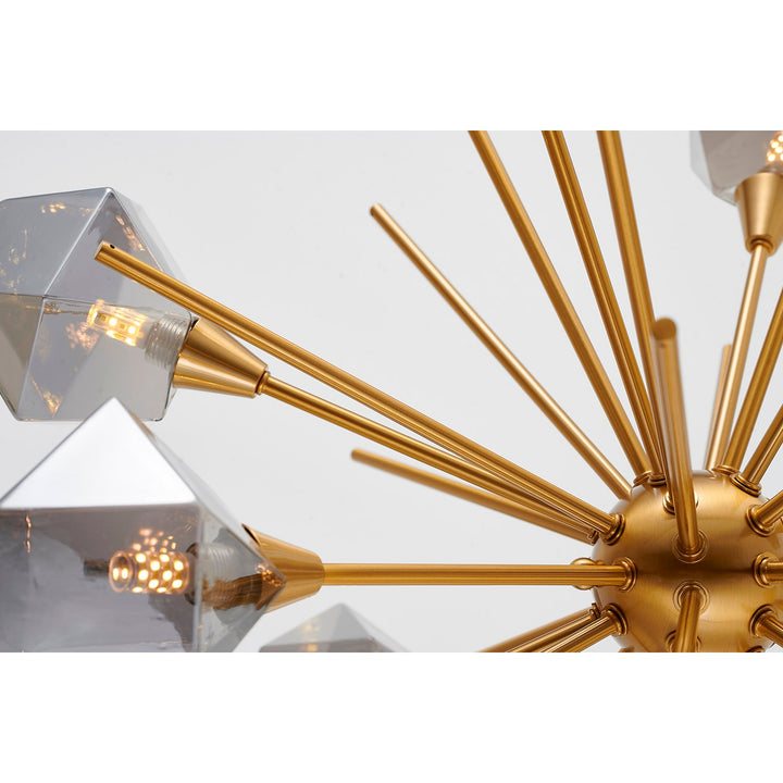 Chandelier In Gold Finish
