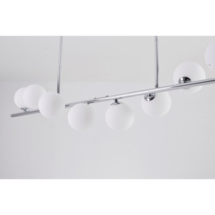 Chandelier In Chrome Finish
