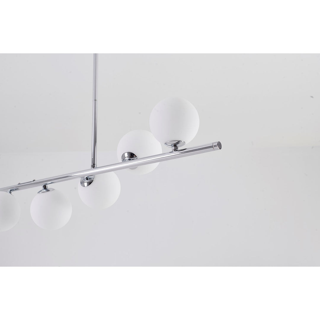 Chandelier In Chrome Finish