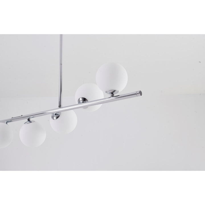 Chandelier In Chrome Finish