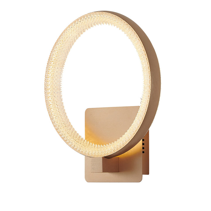 Led Wall Sconce In Gold Finish by Bethel