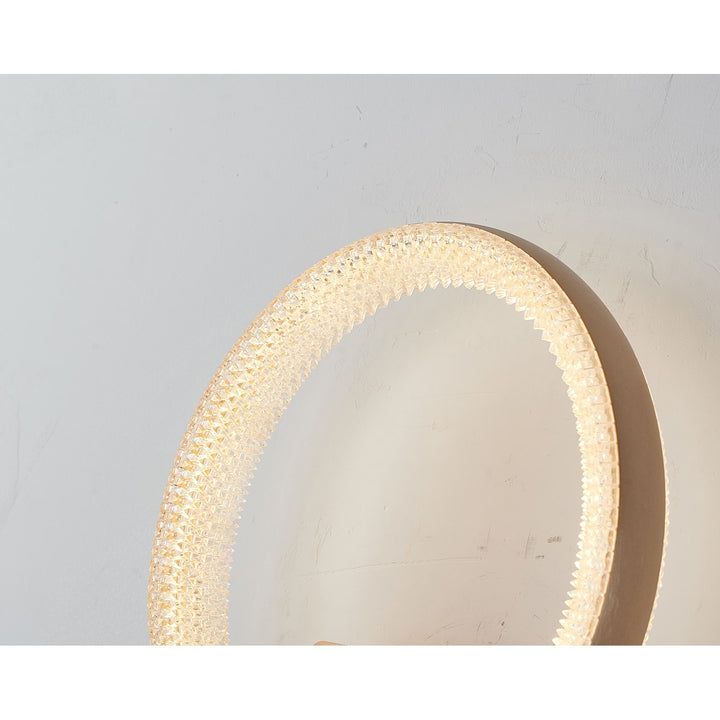 Led Wall Sconce In Gold Finish