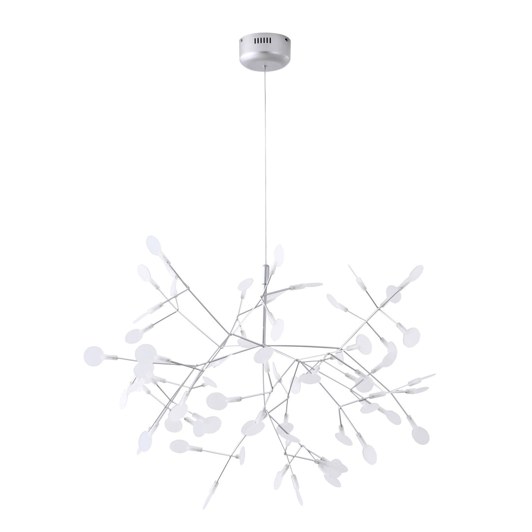 Led Chandelier In Metal & Acrylic Finish
