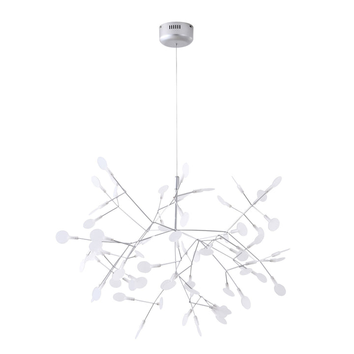 Led Chandelier In Metal & Acrylic Finish