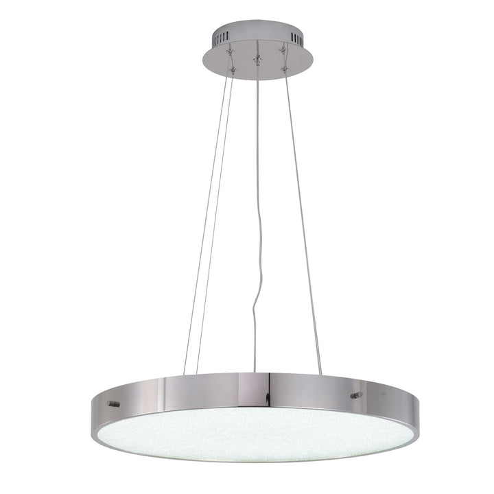 Led Chandelier In Chrome Finish