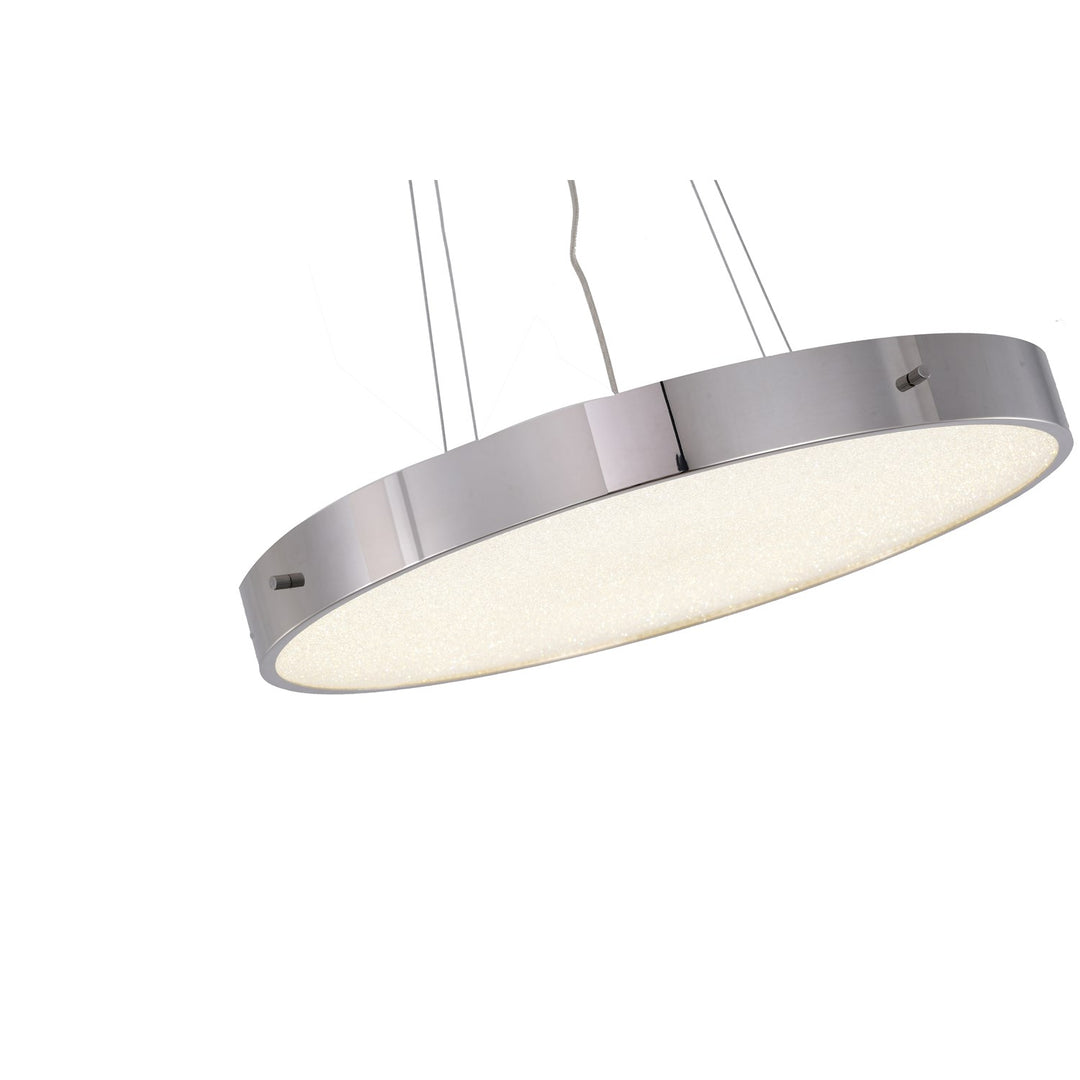 Led Chandelier In Chrome Finish