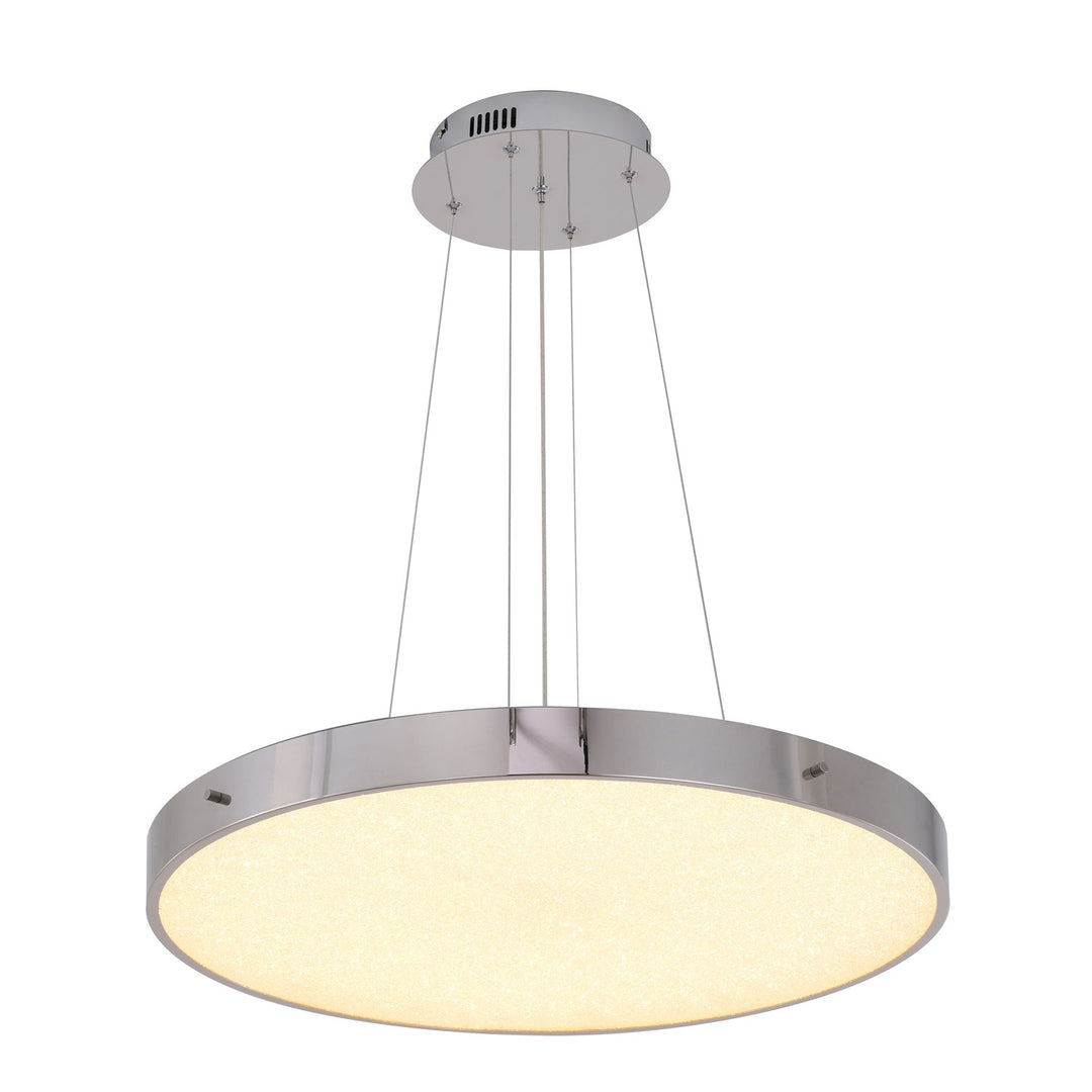 Led Chandelier In Chrome Finish by Bethel