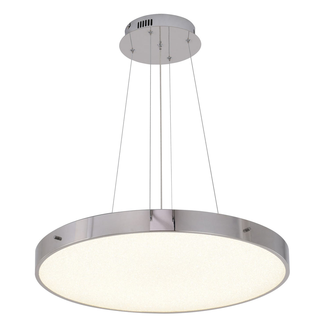 Led Chandelier In Chrome Finish
