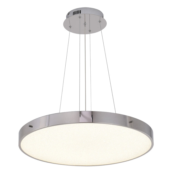 Led Chandelier In Chrome Finish