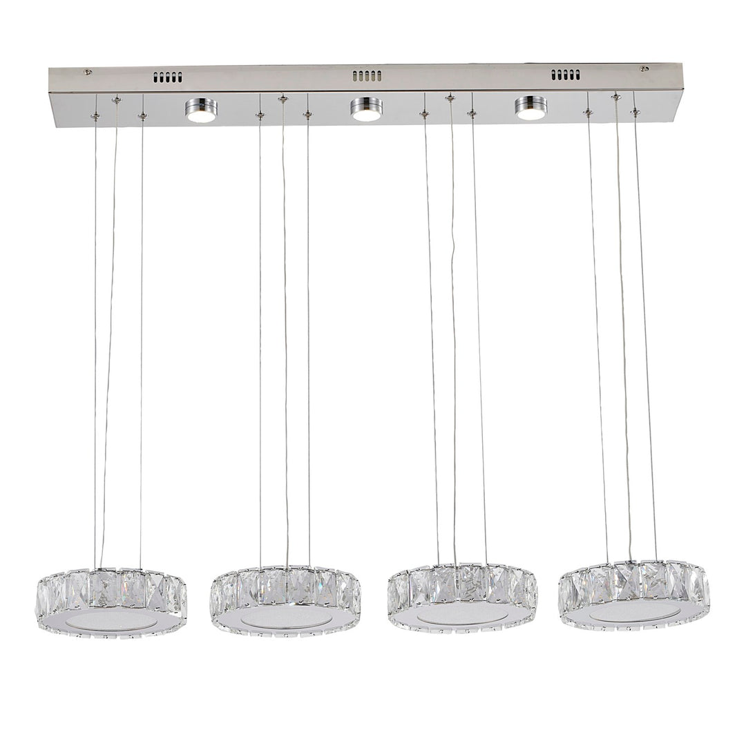 Led Island Lighting In Chrome Finish