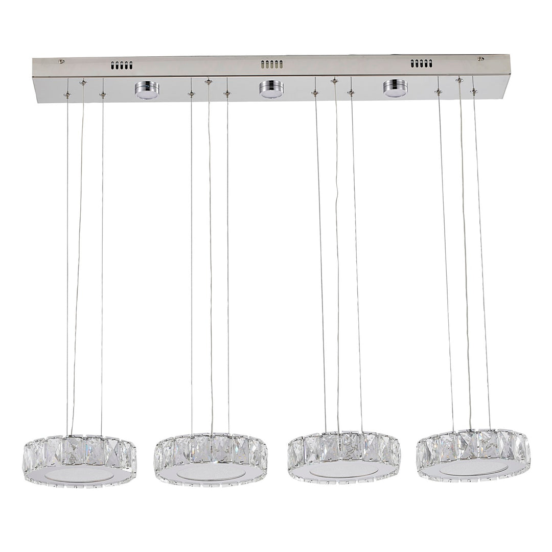 Led Island Lighting In Chrome Finish