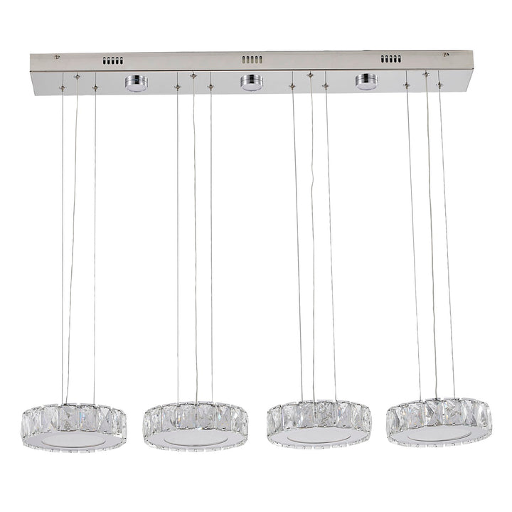 Led Island Lighting In Chrome Finish