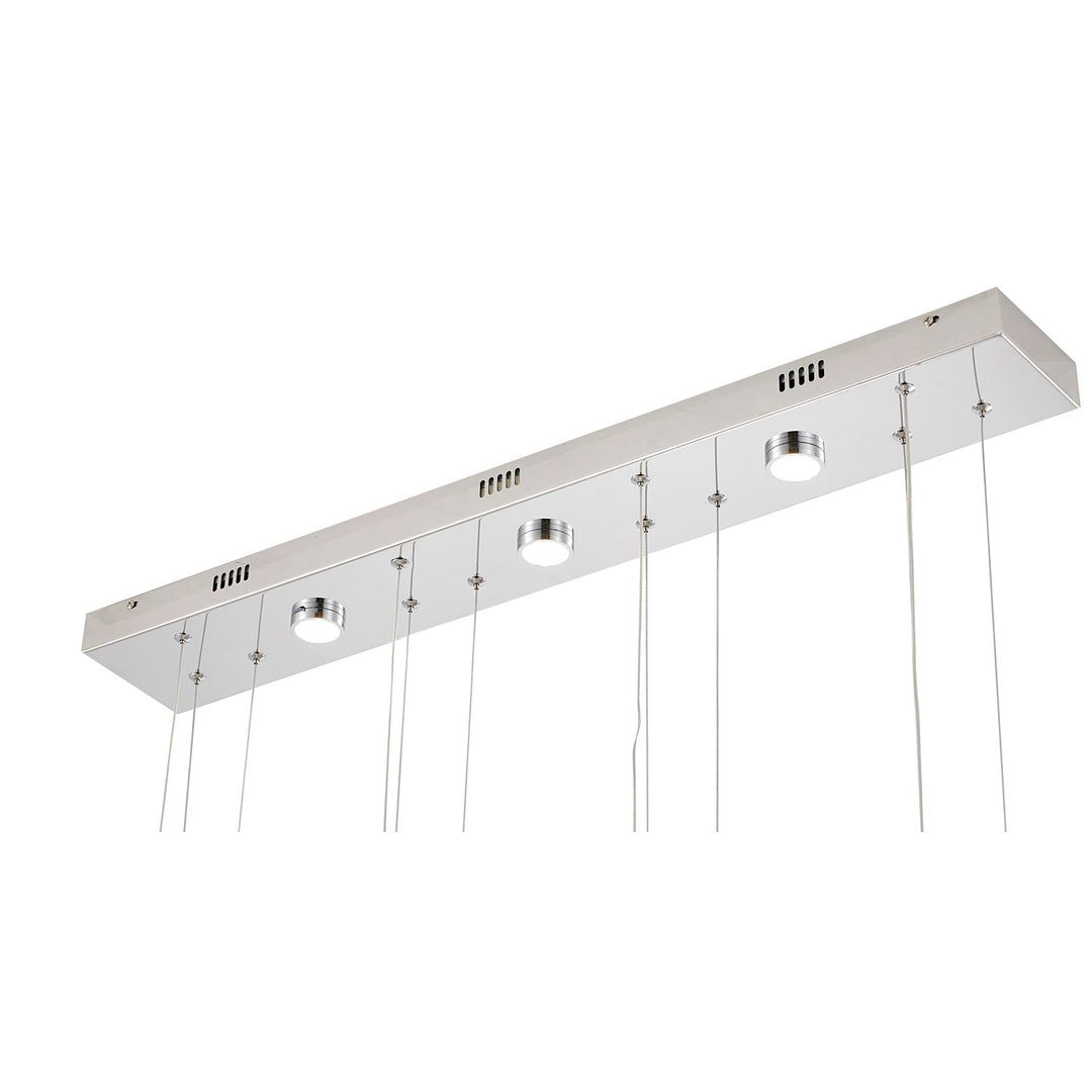 Led Island Lighting In Chrome Finish