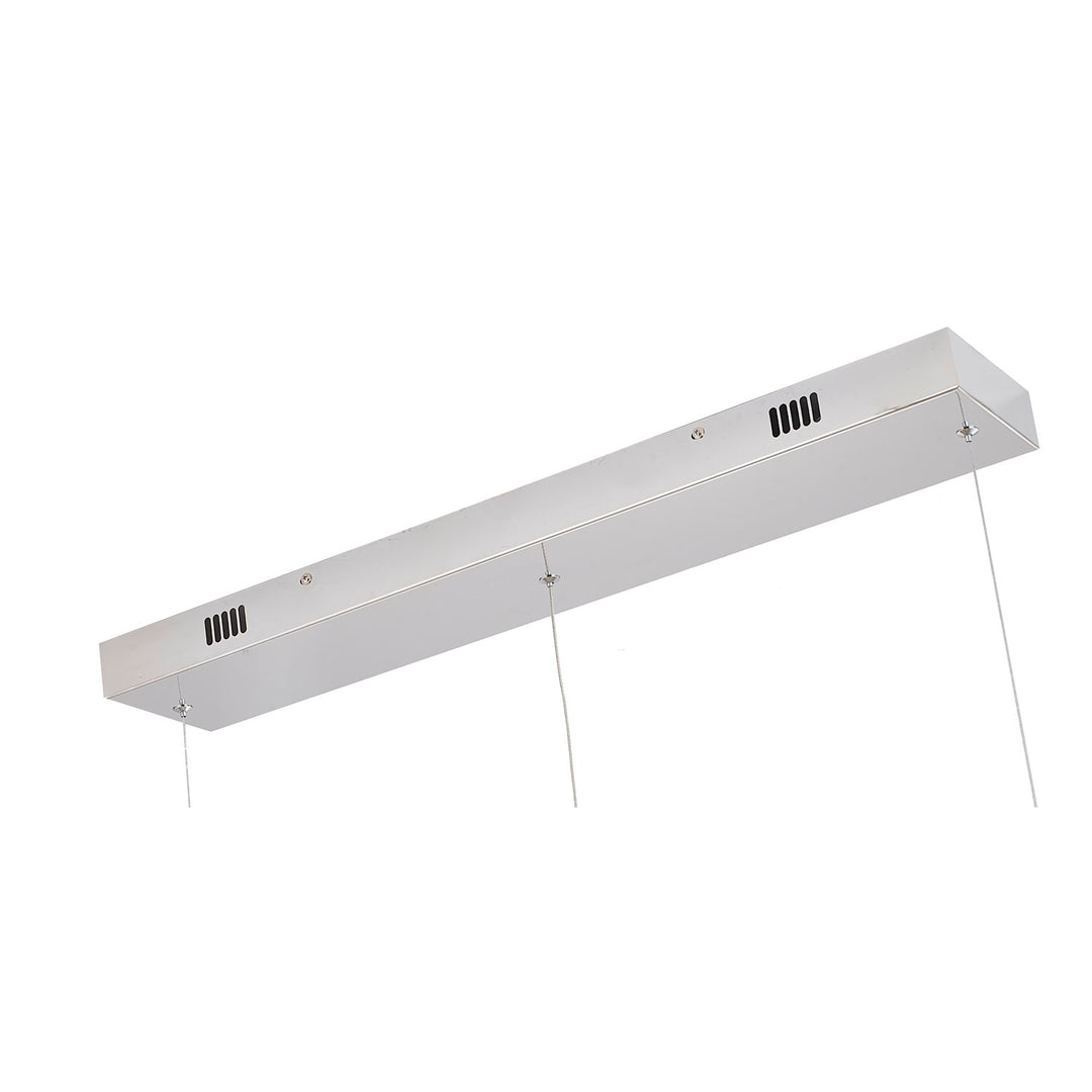 Led Chandelier In Chrome Finish