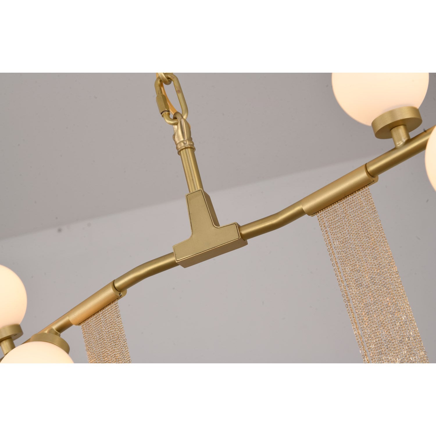 Chandelier In Gold Finish