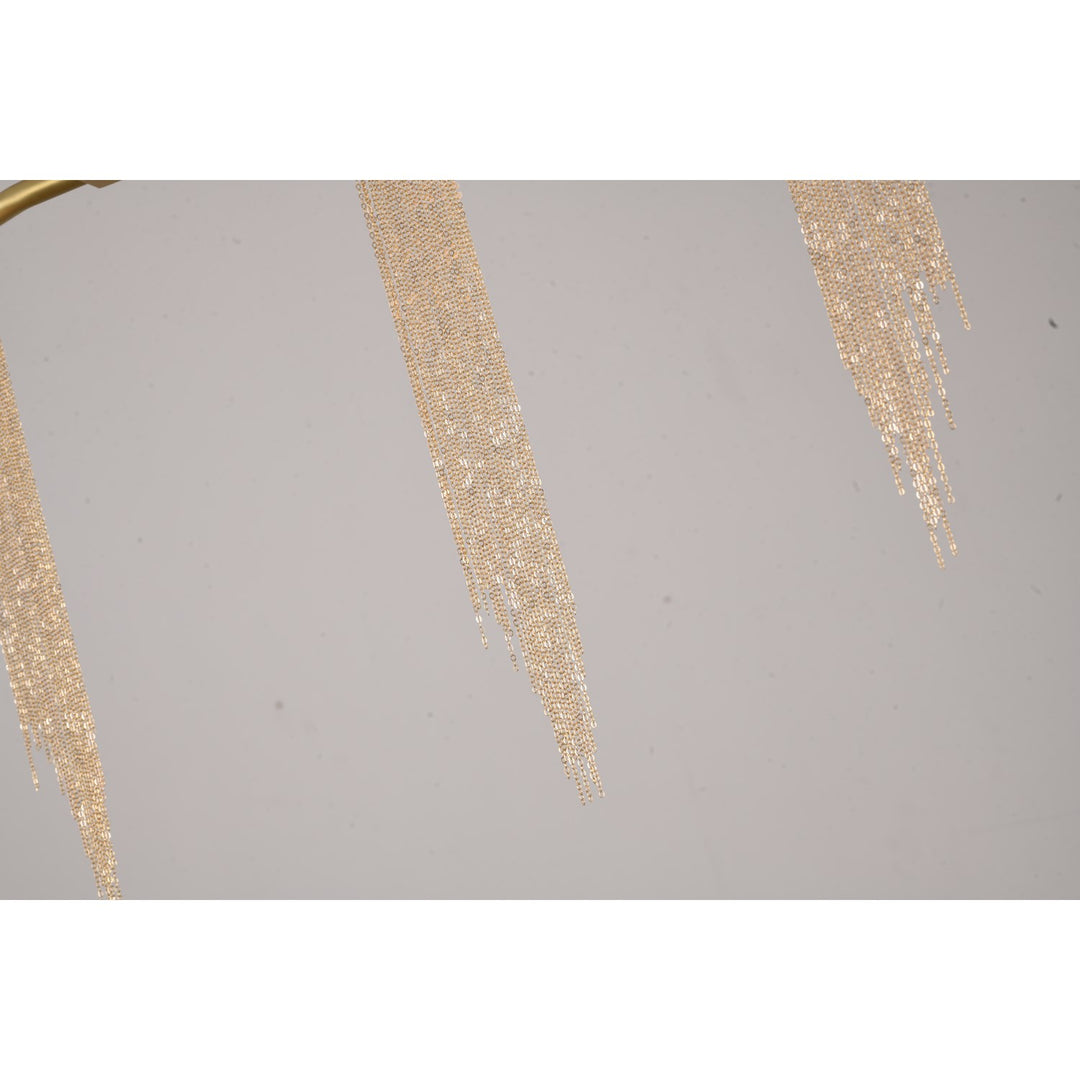 Chandelier In Gold Finish