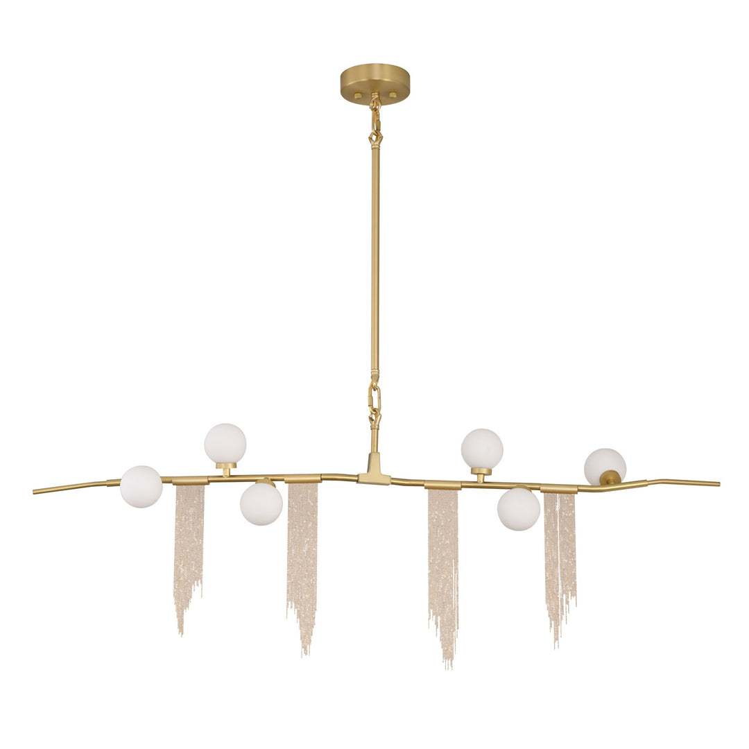 Chandelier In Gold Finish