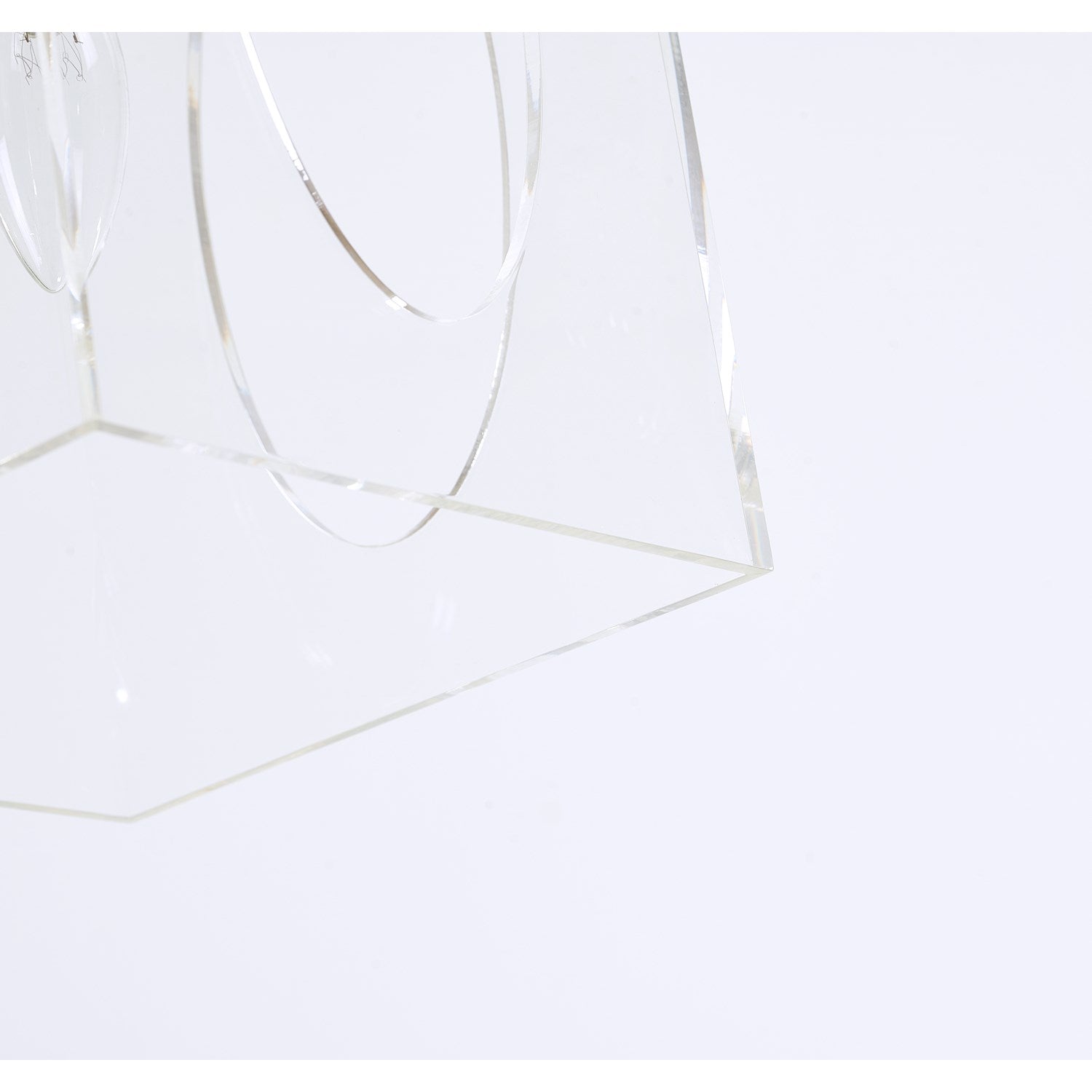 Single Pendant Lighting In Chrome Finish