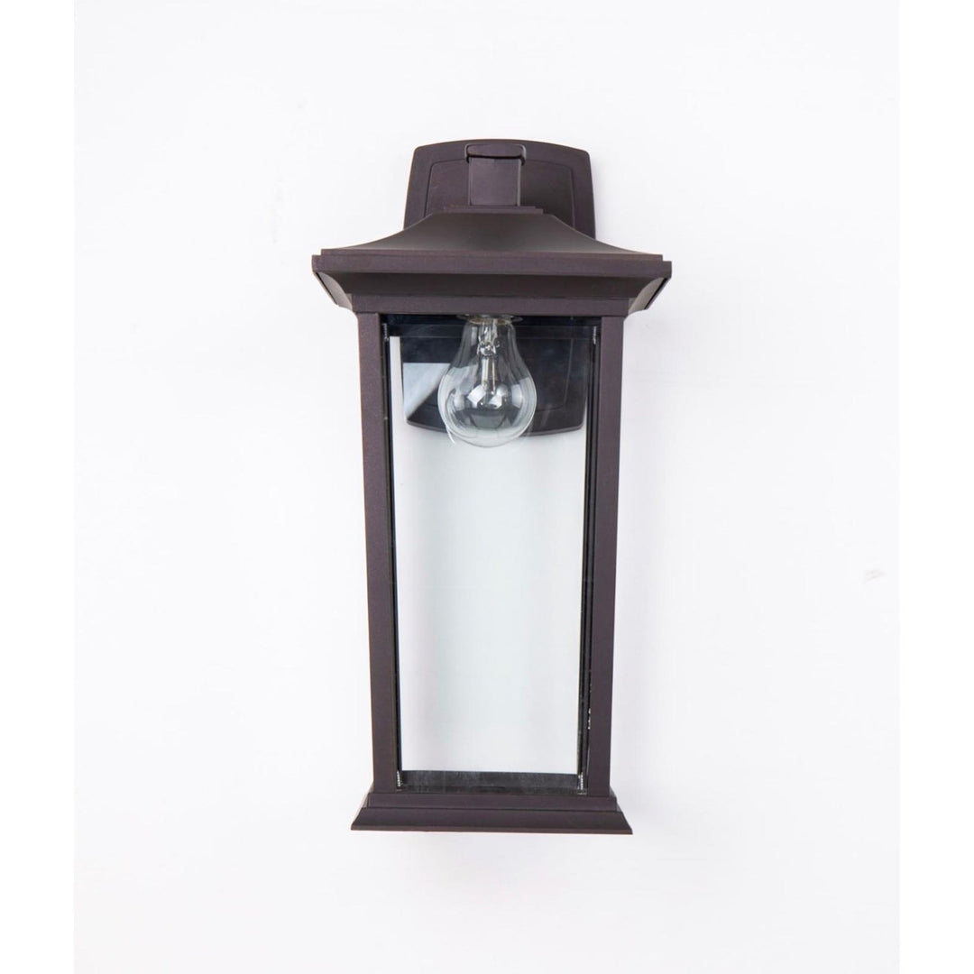 Outdoor Wall Sconce In Black Finish