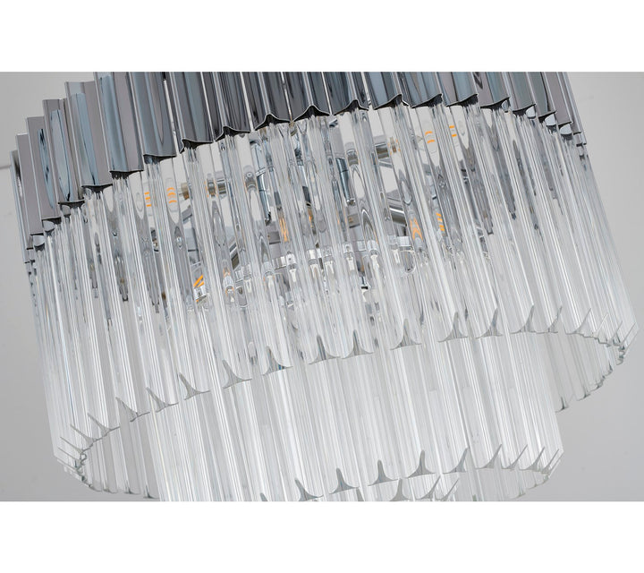 Chandelier In Chrome Finish