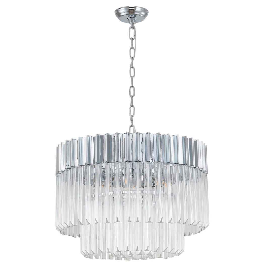 Chandelier In Chrome Finish