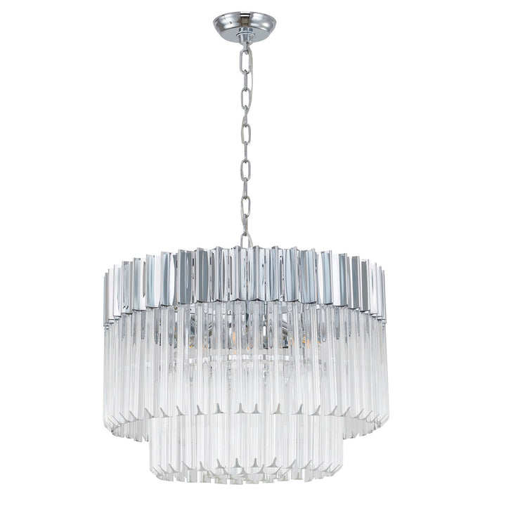 Chandelier In Chrome Finish