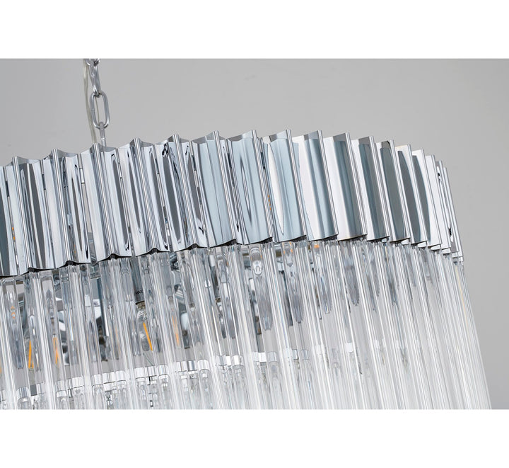 Chandelier In Chrome Finish