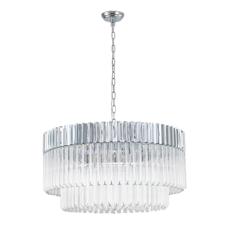 Chandelier In Chrome Finish