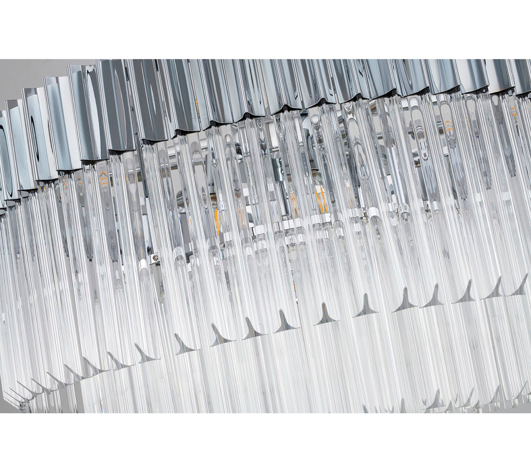 Chandelier In Chrome Finish