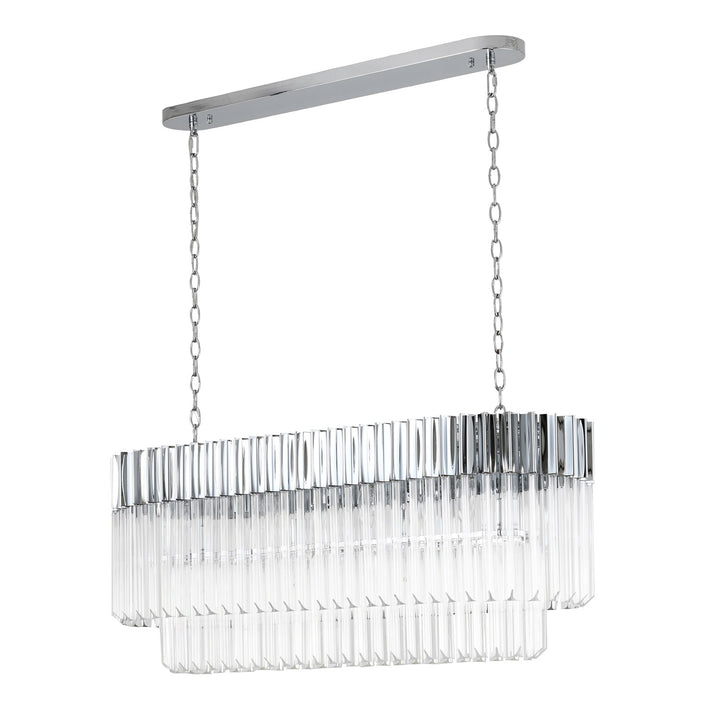 Chandelier In Chrome Finish