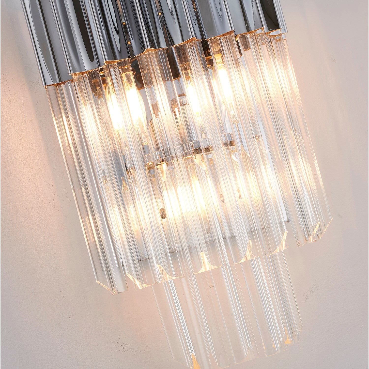 Wall Sconce In Chrome Finish