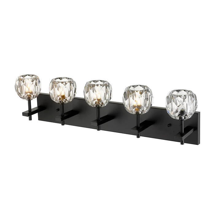 Wall Sconce In Black Finish