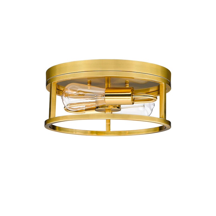 Flush Mount In Gold Finish