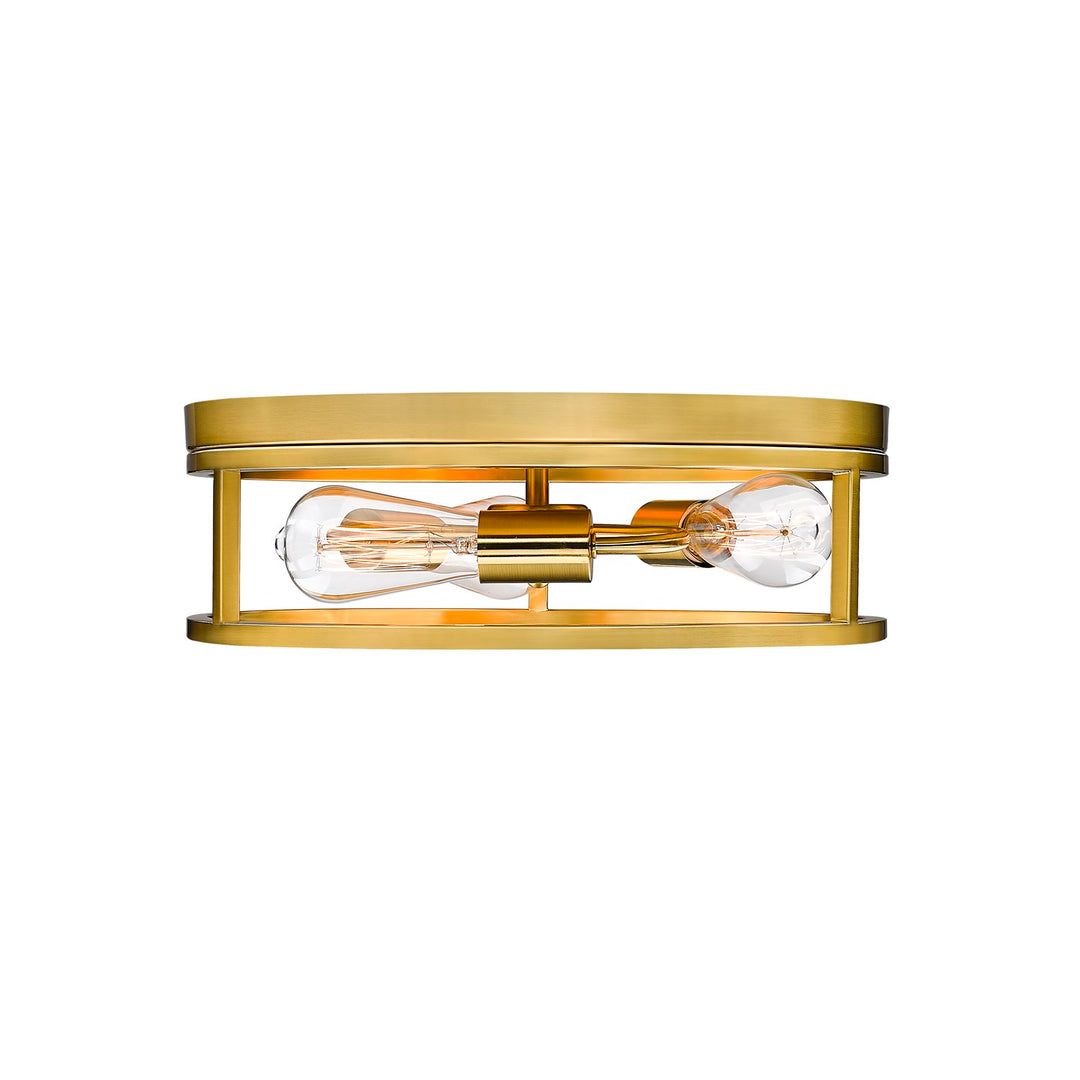 Flush Mount In Gold Finish
