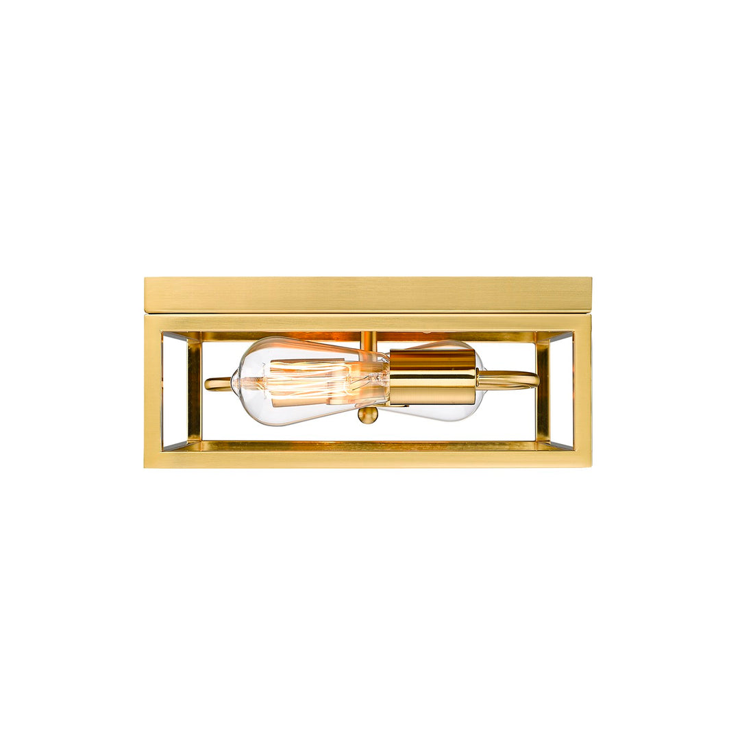 Flush Mount In Gold Finish