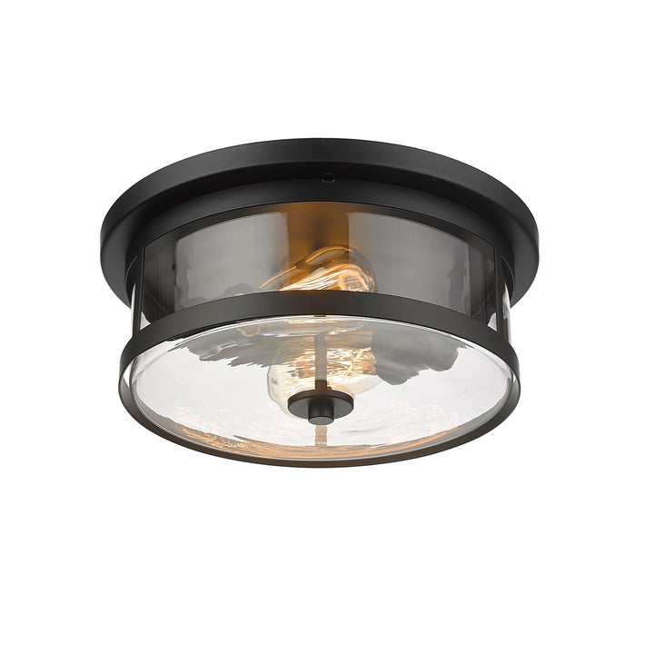 Flush Mount In Black Finish
