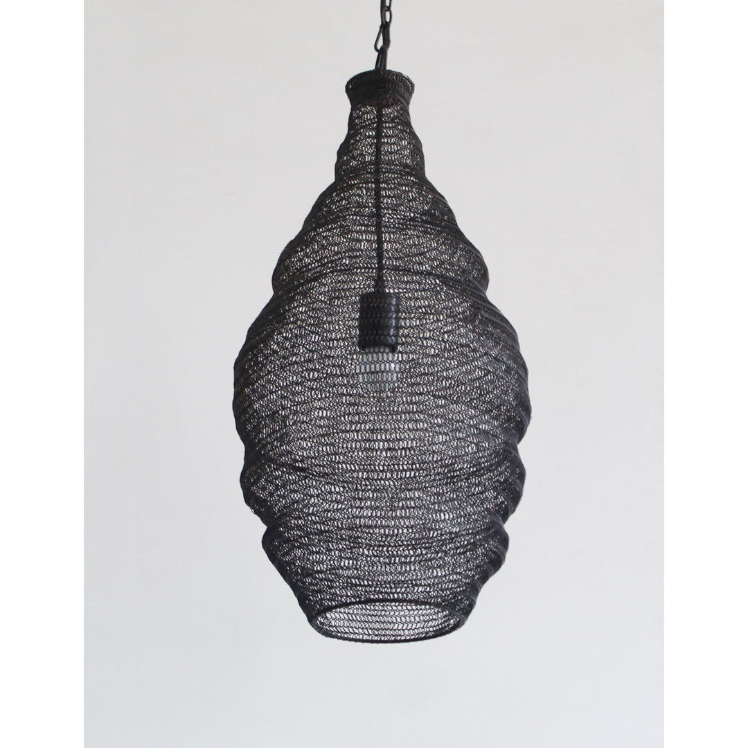 Pendant In Satin Black Finish
