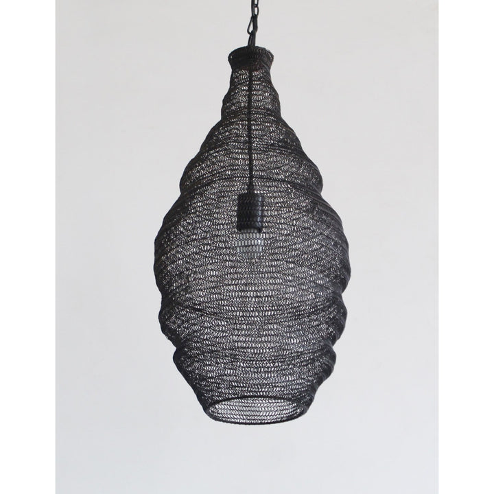 Pendant In Satin Black Finish
