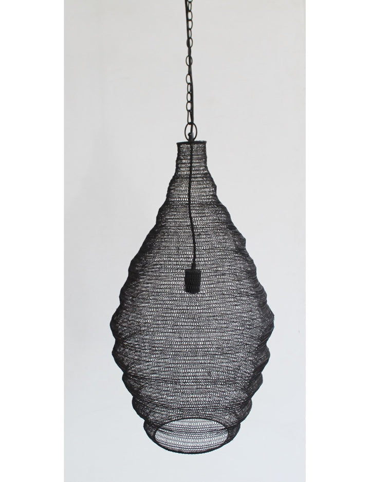 Pendant In Satin Black Finish