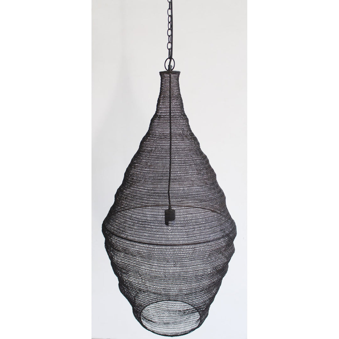 Pendant In Satin Black Finish